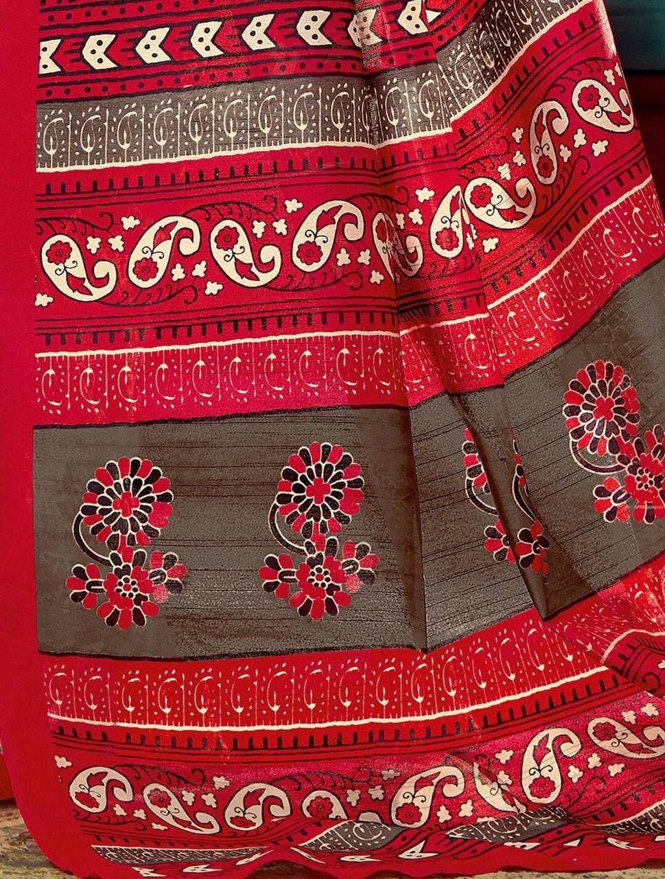 Kayatri New Soft Pure Cotton Printed Saree