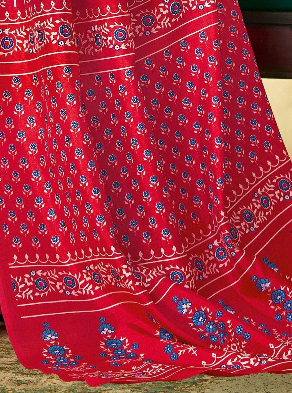 Kayatri New Soft Pure Cotton Printed Saree