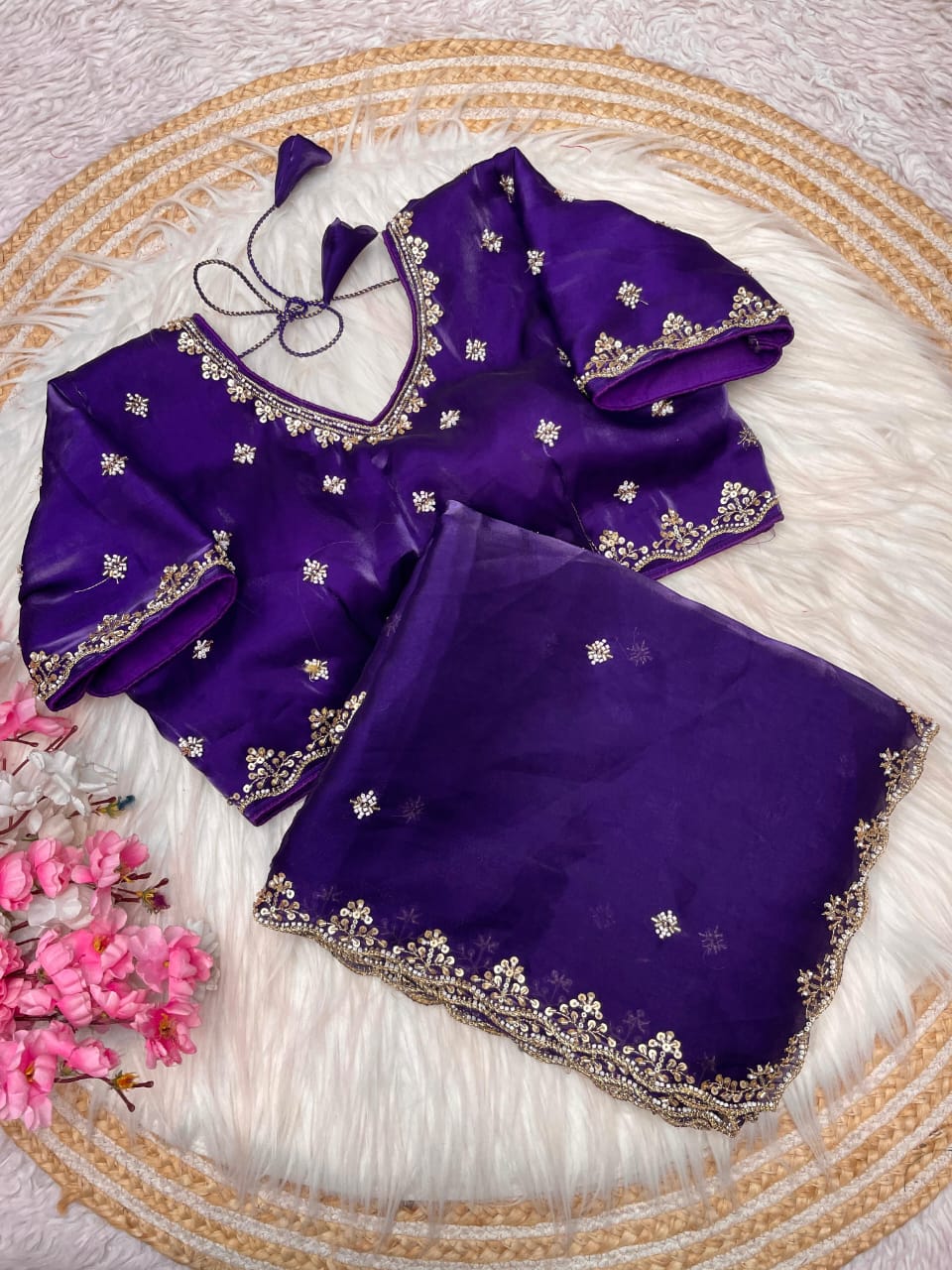 Kayatri New Zimmy Choo Sattan Bollywood Style Saree