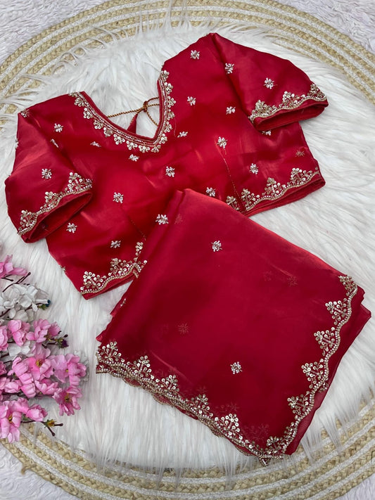 Kayatri New Zimmy Choo Sattan Bollywood Style Saree