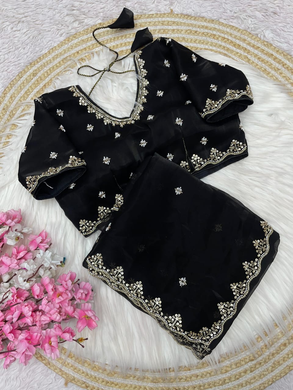 Kayatri New Zimmy Choo Sattan Bollywood Style Saree