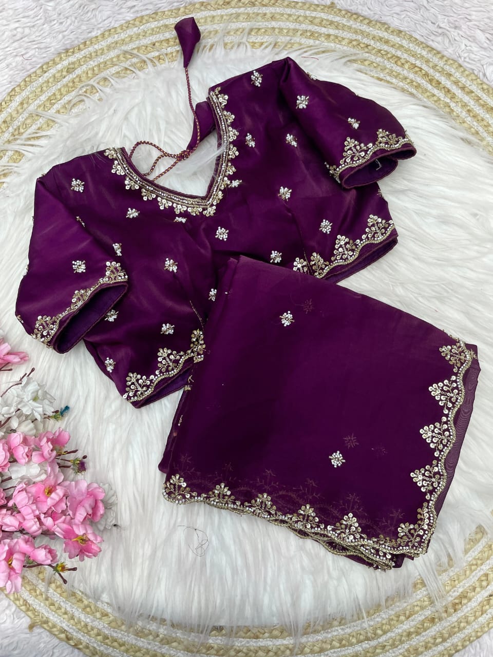 Kayatri New Zimmy Choo Sattan Bollywood Style Saree