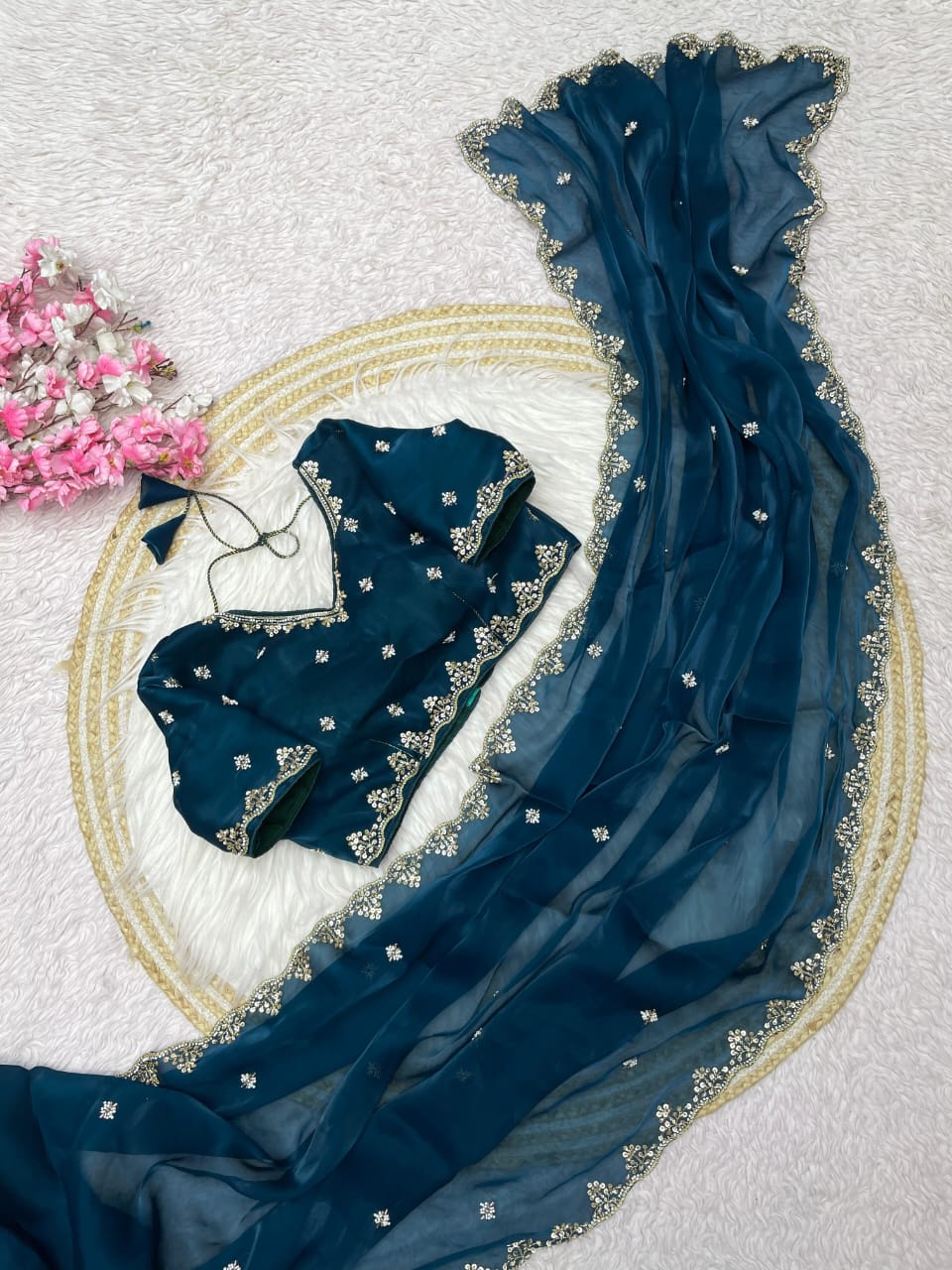 Kayatri New Zimmy Choo Sattan Bollywood Style Saree
