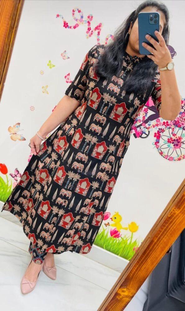 Kayatri New Launching Designer Co-Ords set in Aline Kurti Pattern