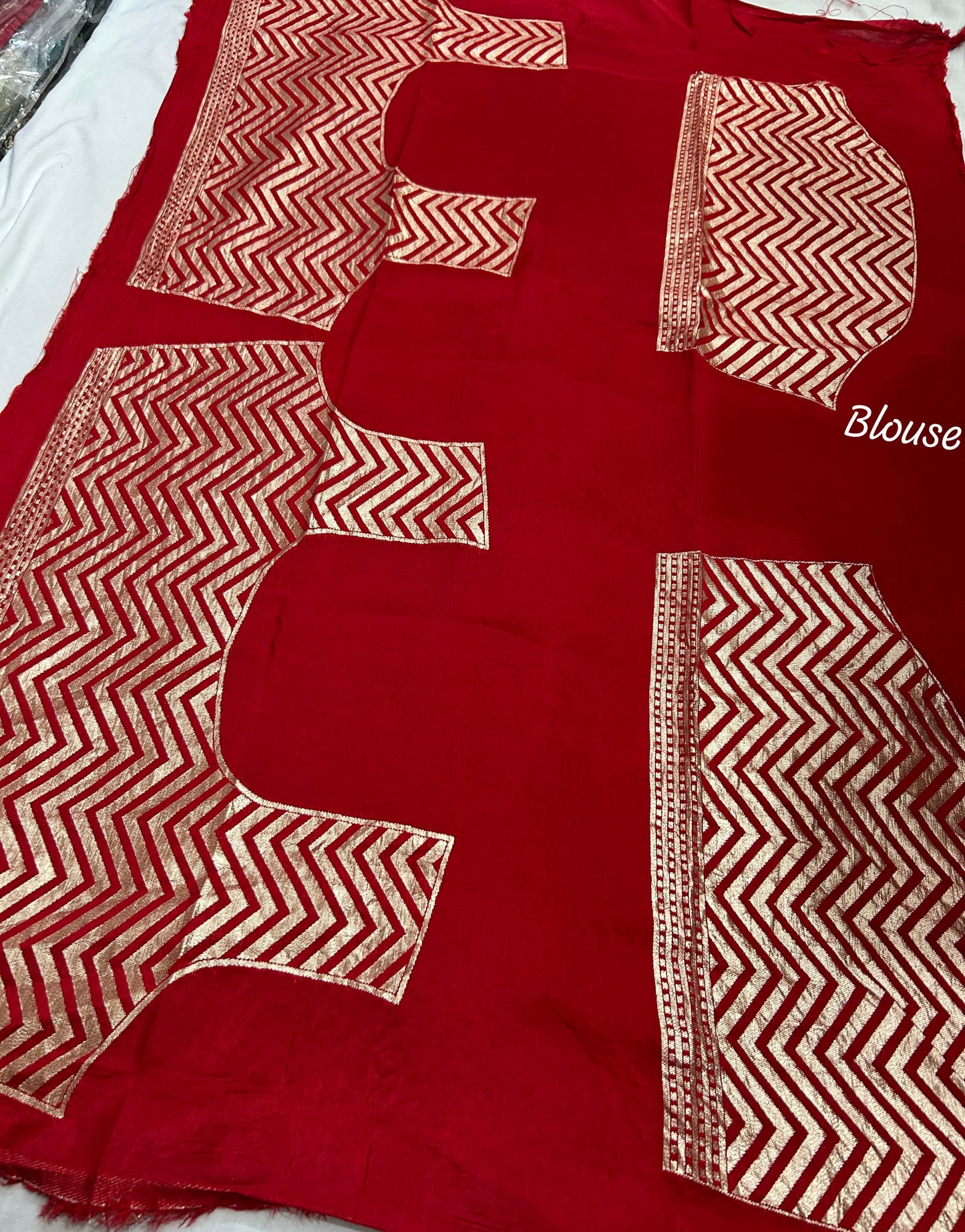 Kayatri New Rassian Silk Zari Handwork Saree