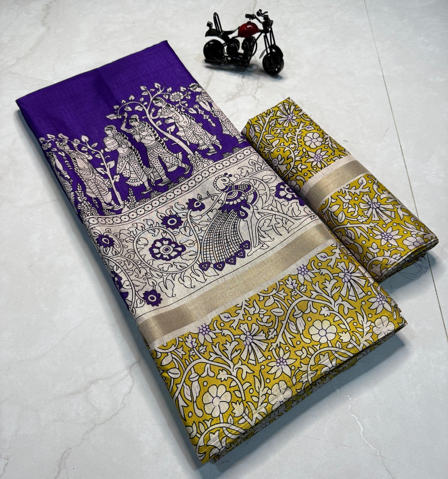 Kayatri New Cotton Silk Printed Saree