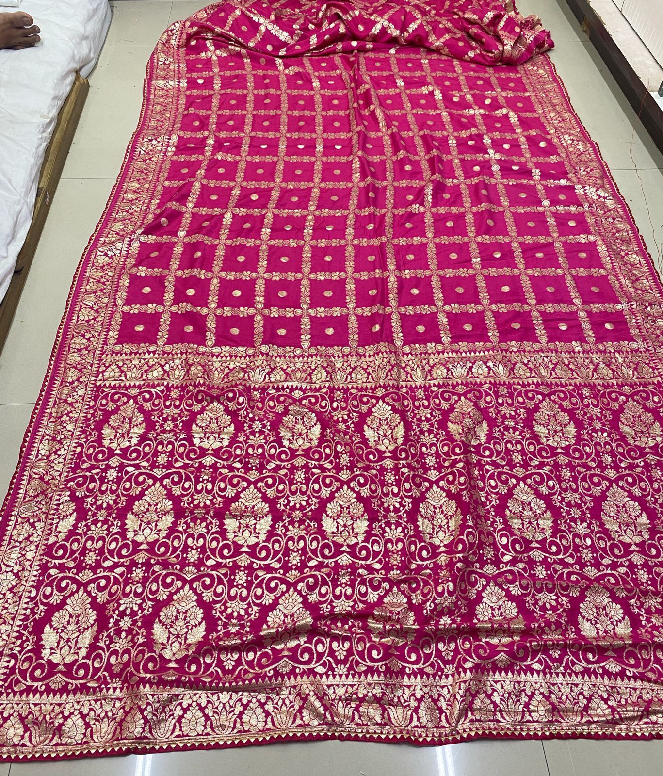 Kayatri New Pure Dola Silk Zari Weaving Saree