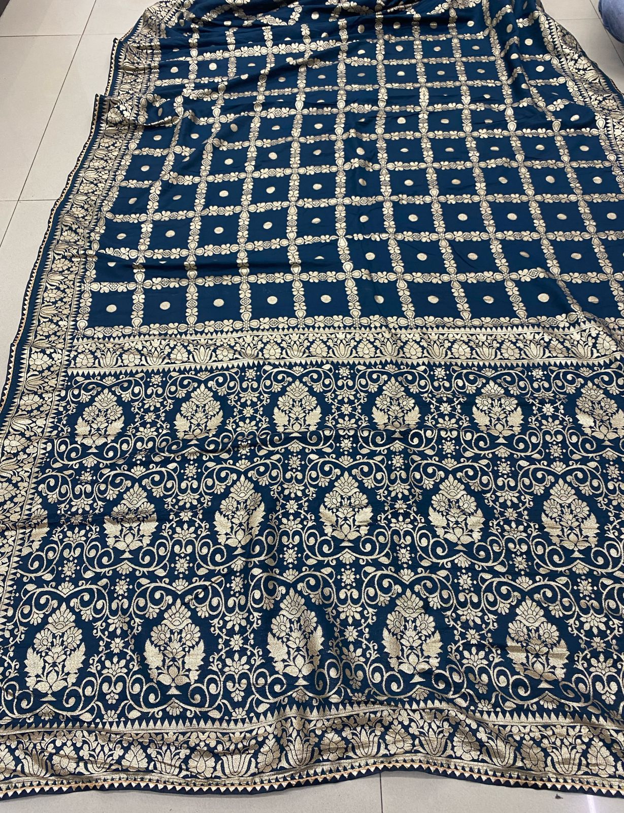 Kayatri New Pure Dola Silk Zari Weaving Saree