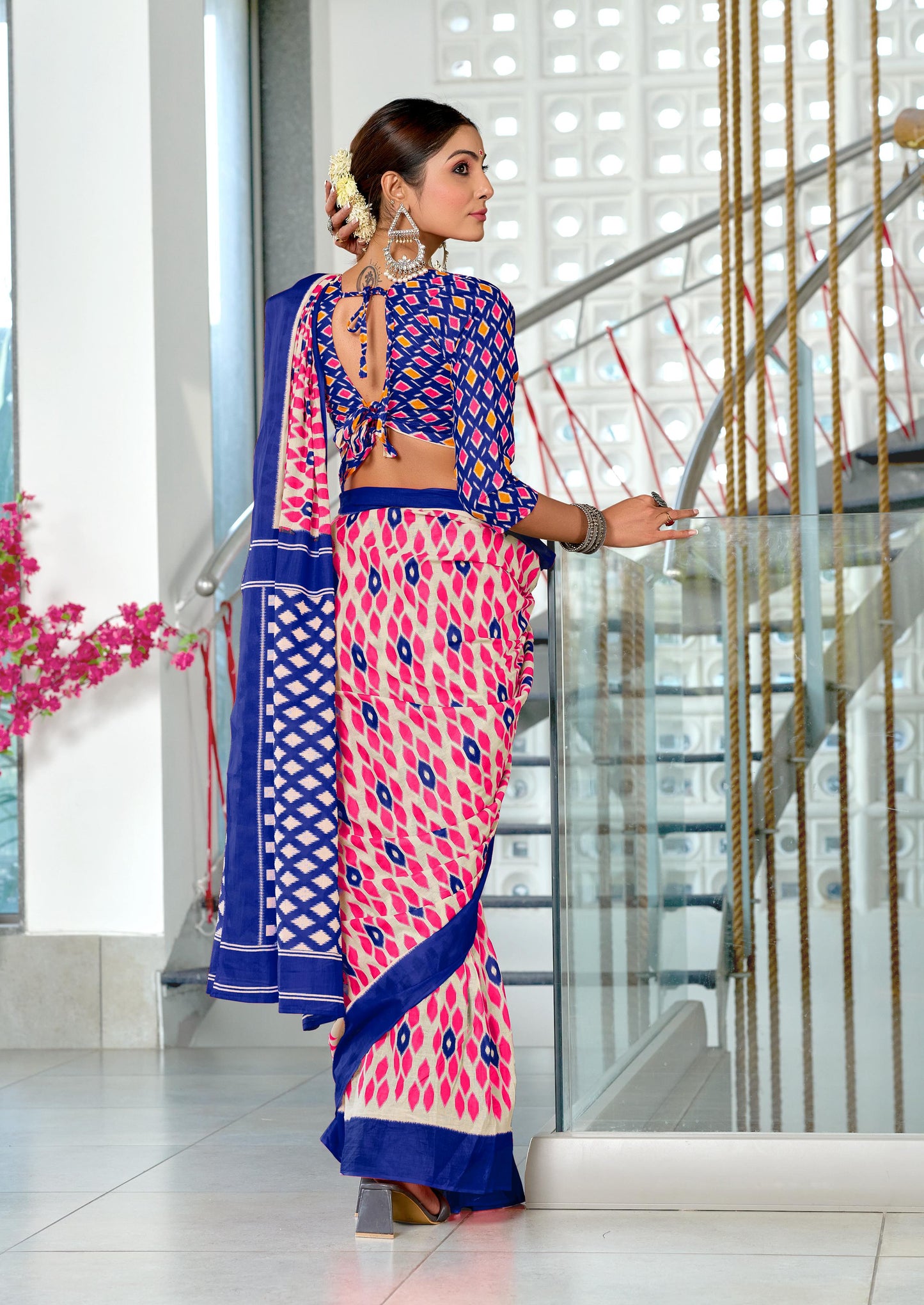 Kayatri New Soft Pure Cotton Printed Saree