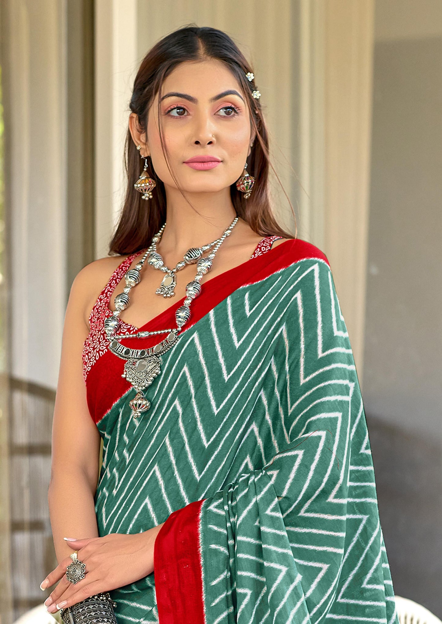 Kayatri Latest Soft Pure Cotton Printed Saree