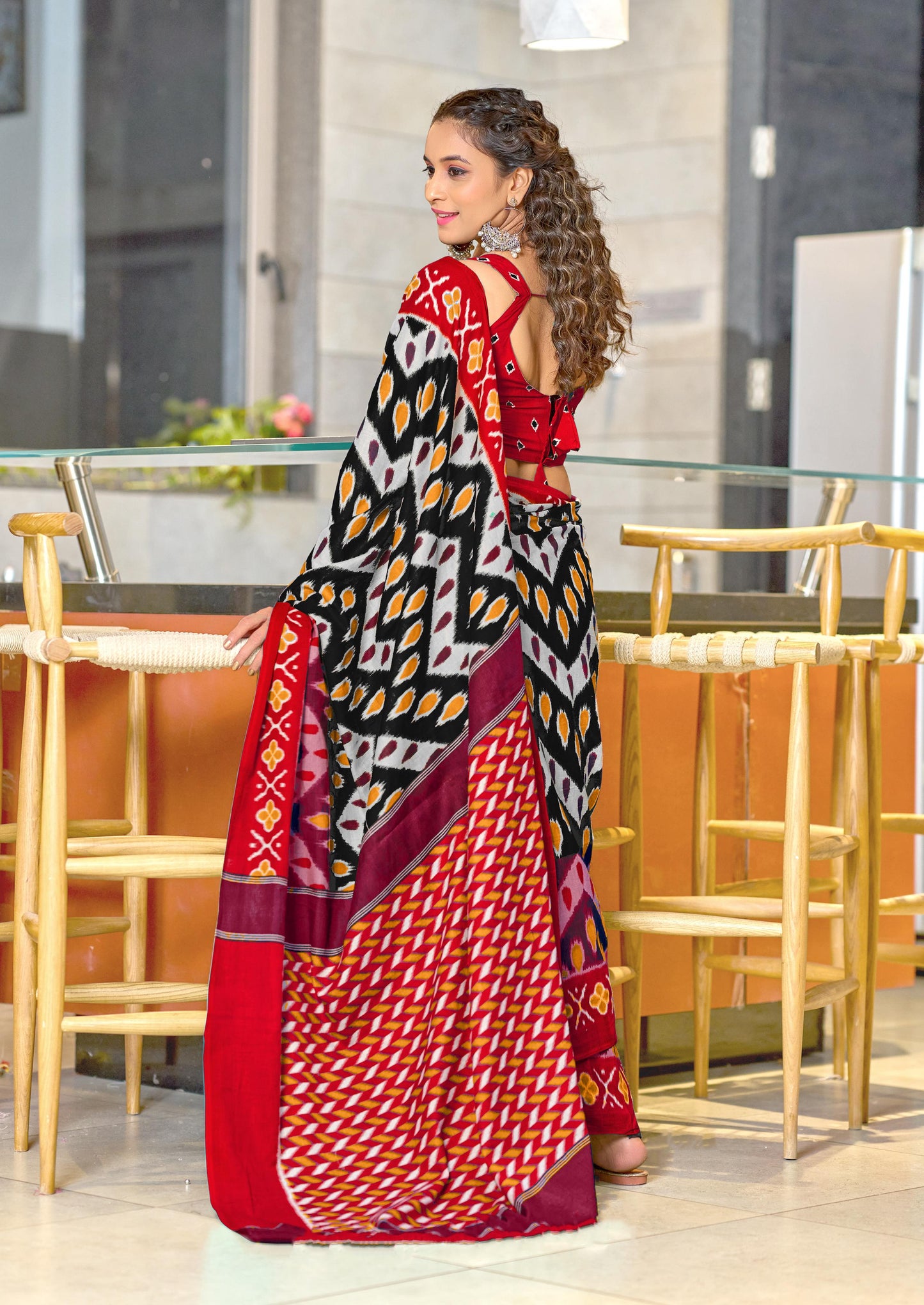 Kayatri New Soft Pure Cotton Printed Saree