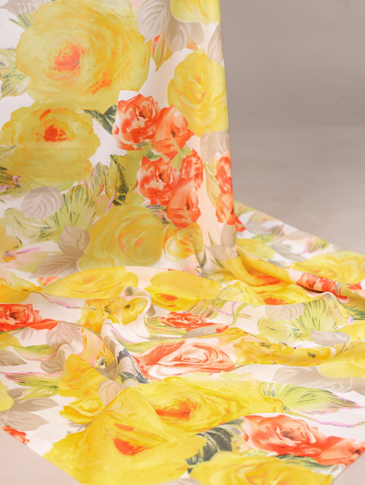 Kayatri New Dull Satin Moonga Silk Printed Saree