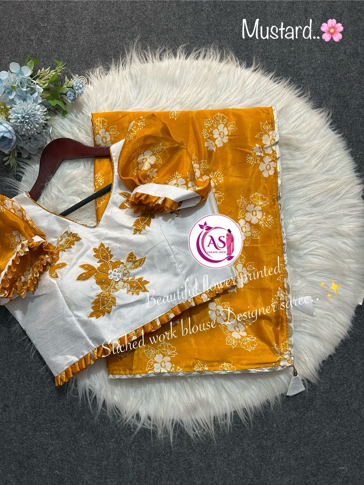 Kayatri New Pure Chinon Silk Designer Saree