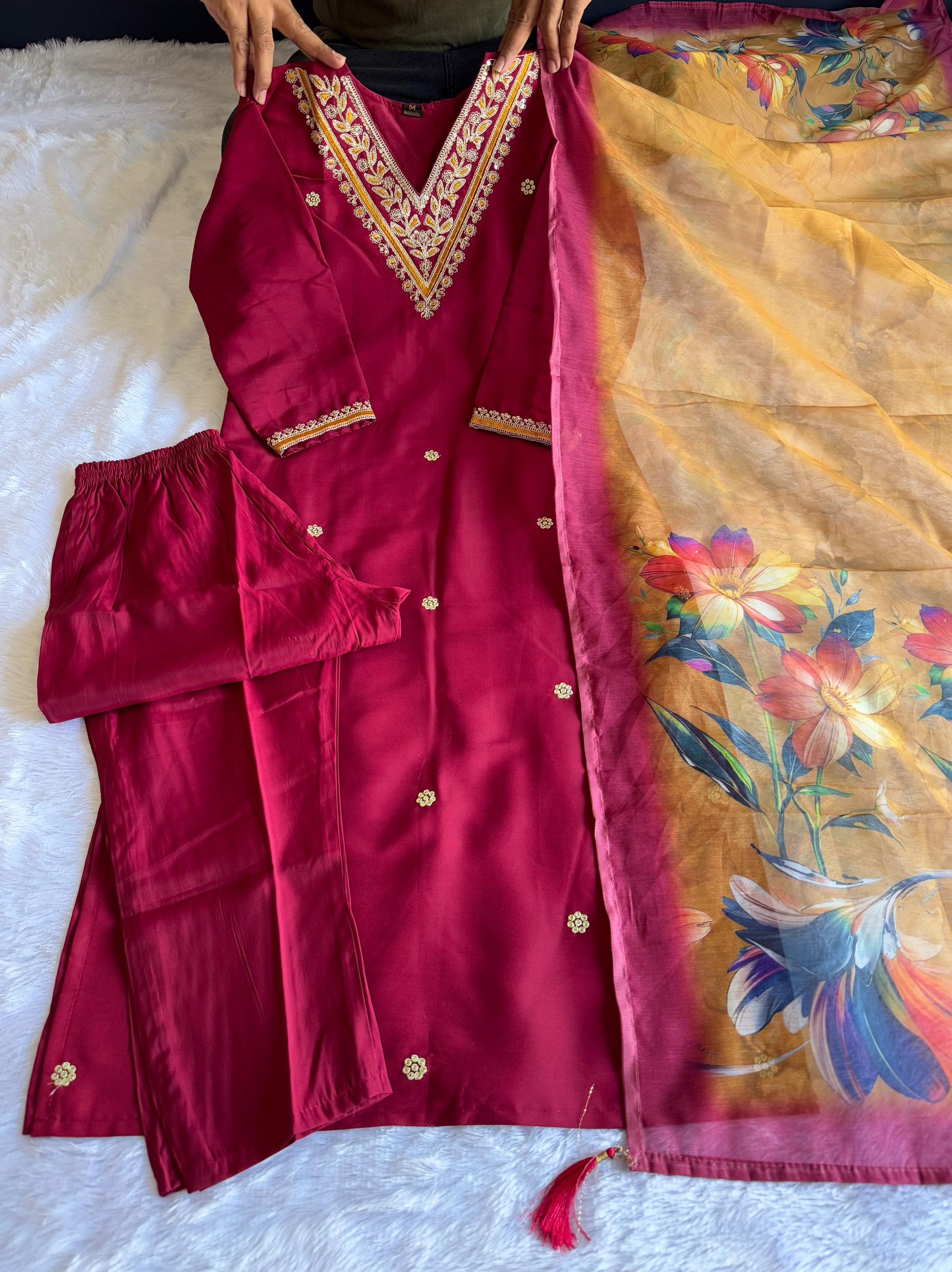 Kayatri New Designer Roman Silk Digital Print Dupatta Suit