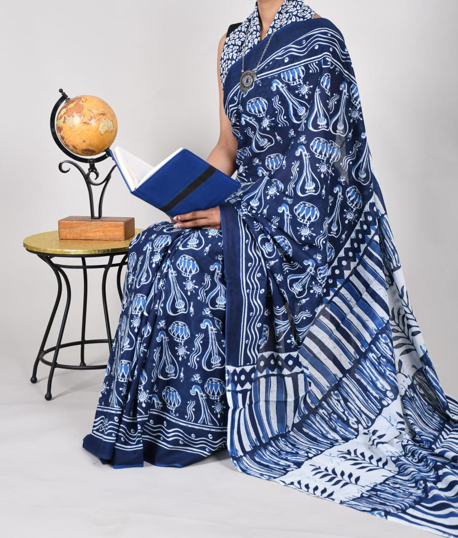 Kayatri New Soft Pure Cotton Printed Saree