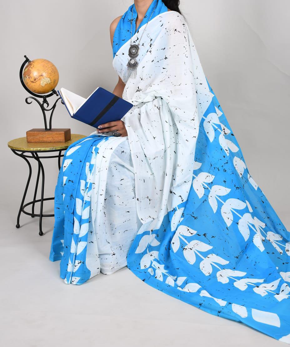 Kayatri New Soft Pure Cotton Printed Saree