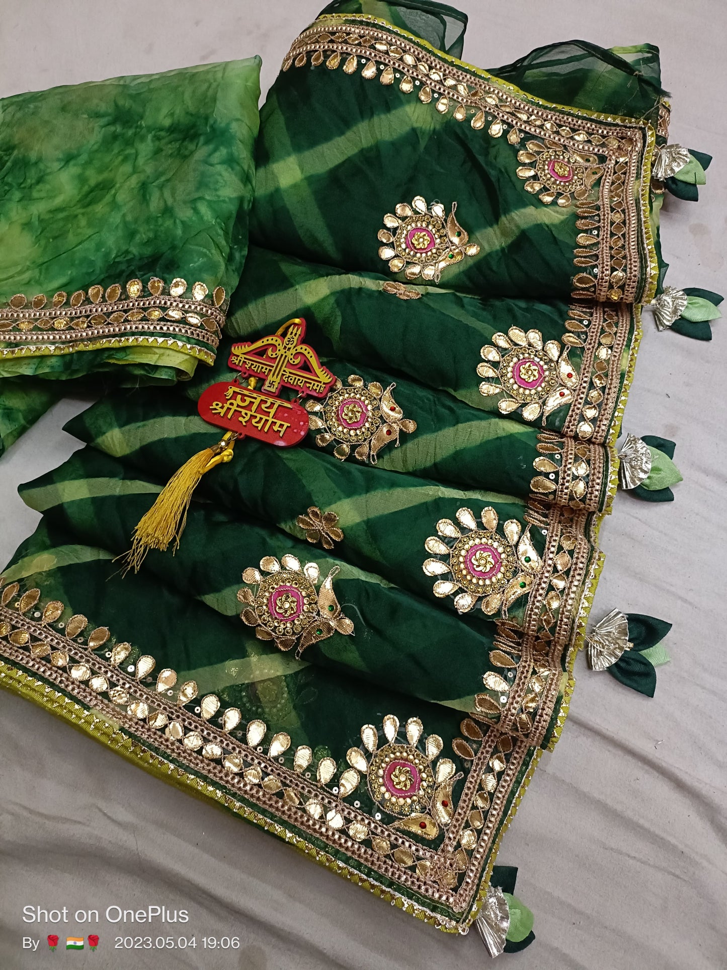Kayatri New Pure Organza Hand Gotapatti Work