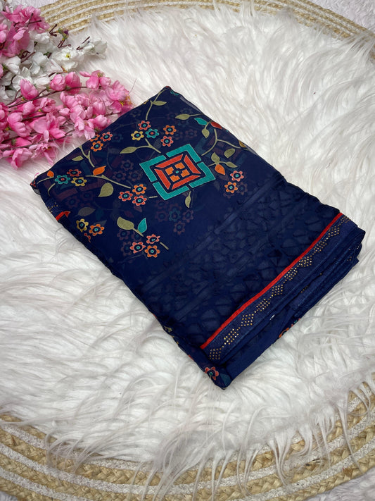 Kayatri New Viscose Baroso Printed Saree