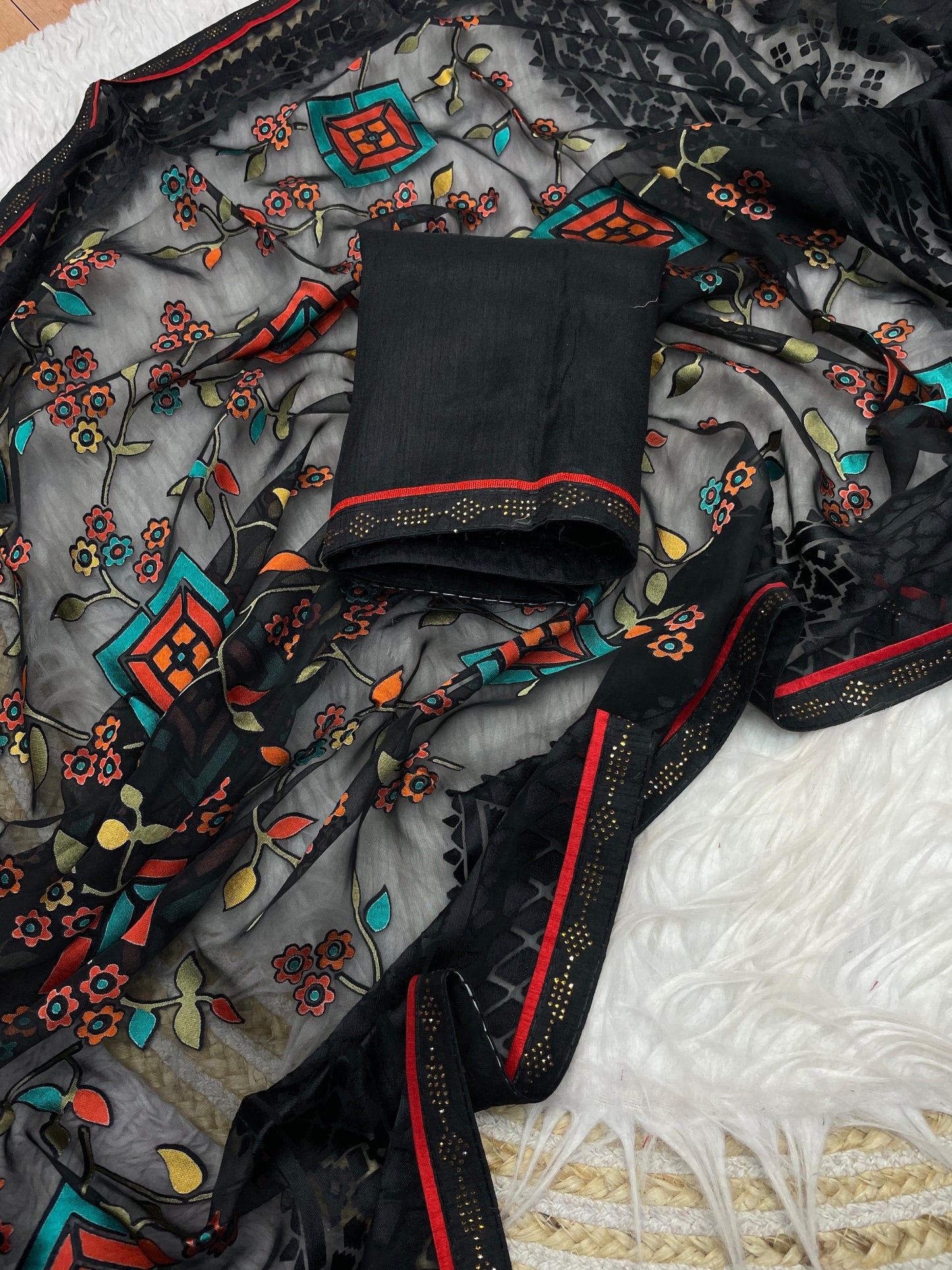 Kayatri New Viscose Baroso Printed Saree
