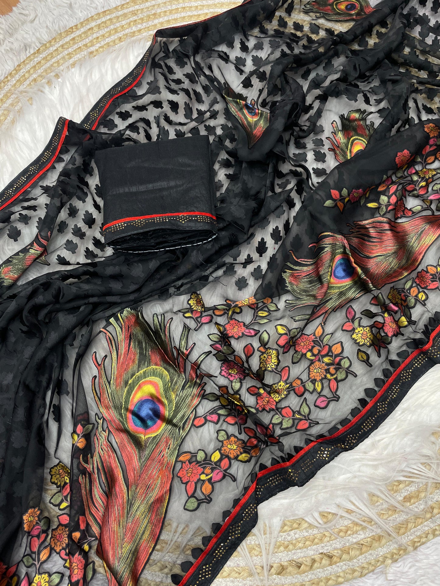 Kayatri New Viscose Baroso Printed Saree
