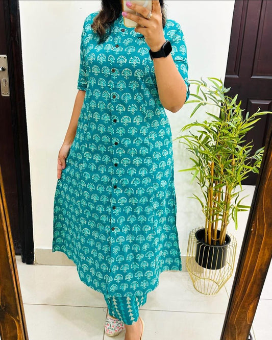 Kayatri New Designer Kurti Pent Set