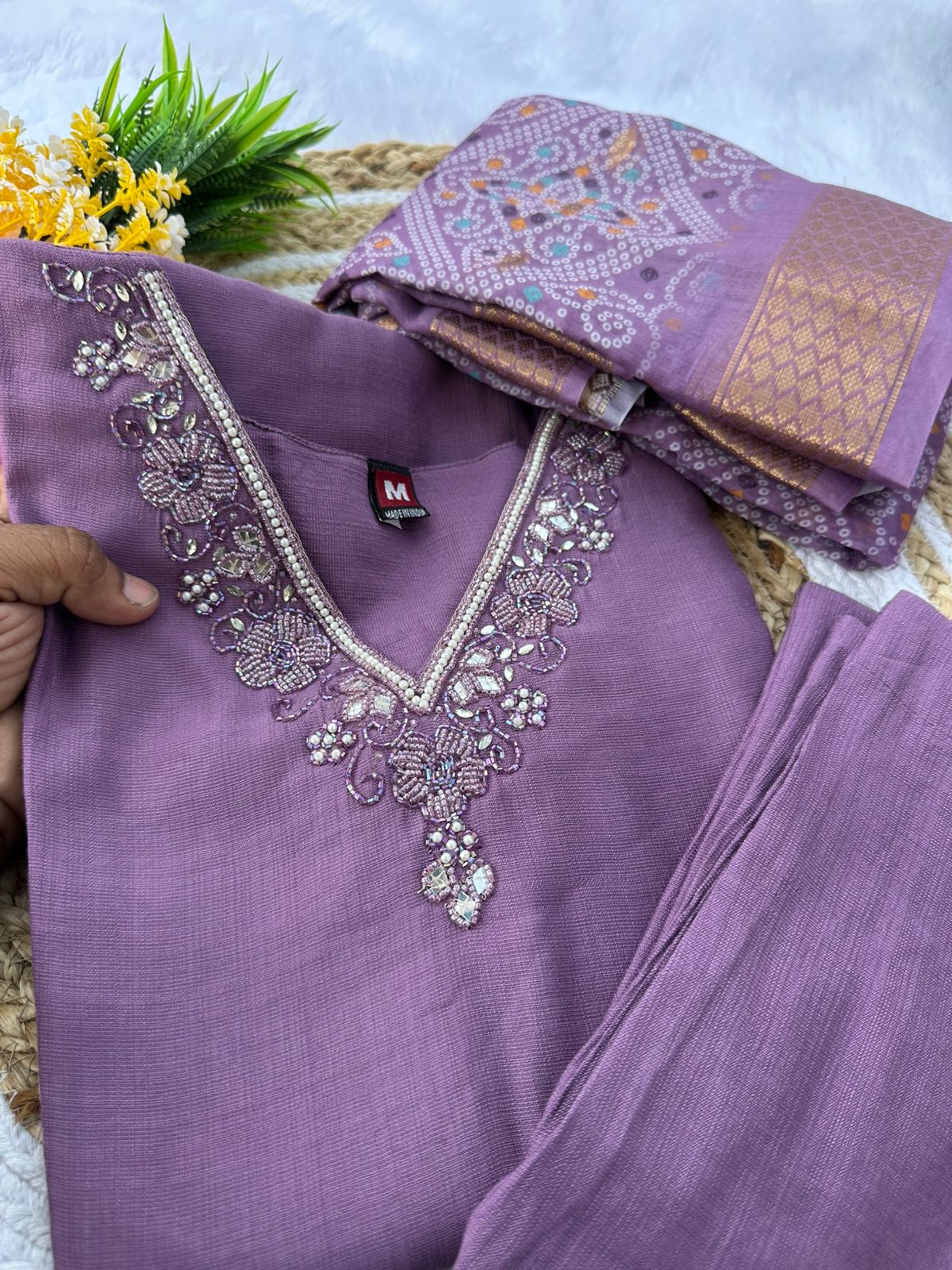 Kayatri New Vatican Silk Chanderi Digital Print Suit