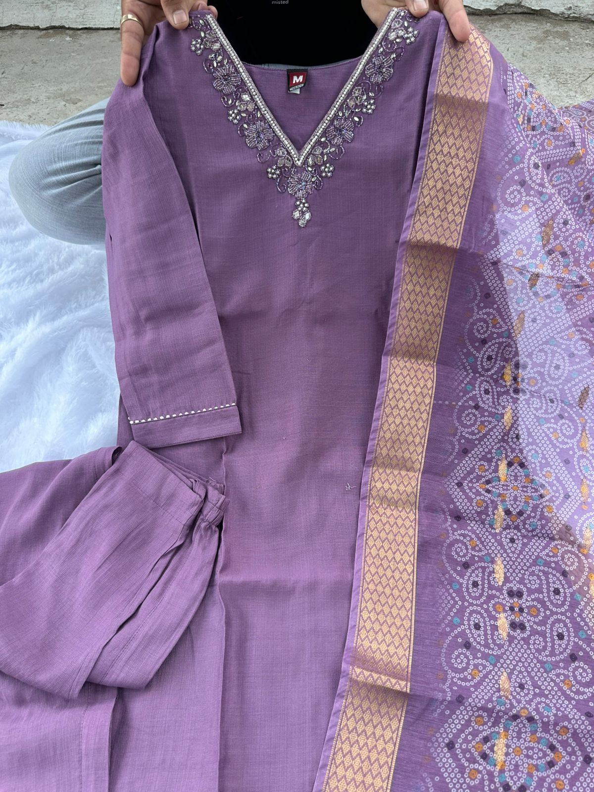 Kayatri New Vatican Silk Chanderi Digital Print Suit