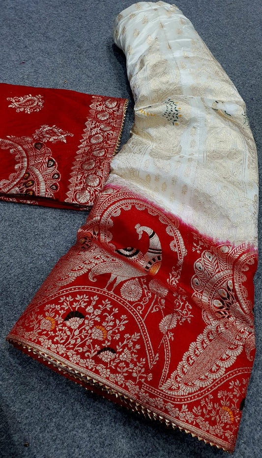 Kayatri New Designer Pure Banarasi Dola Silk Lehenga