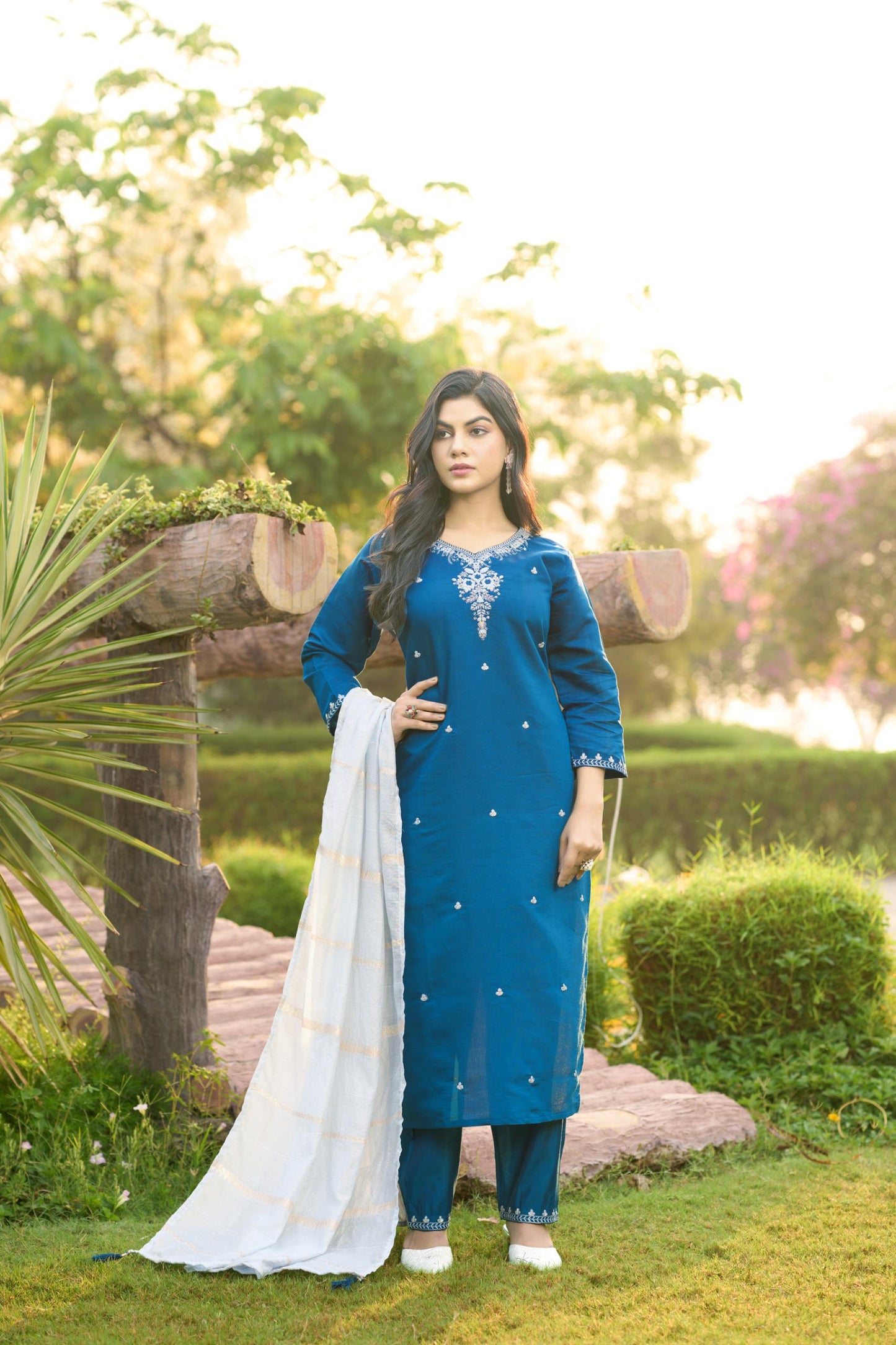 Kayatri New Roman Silk Designer Suit