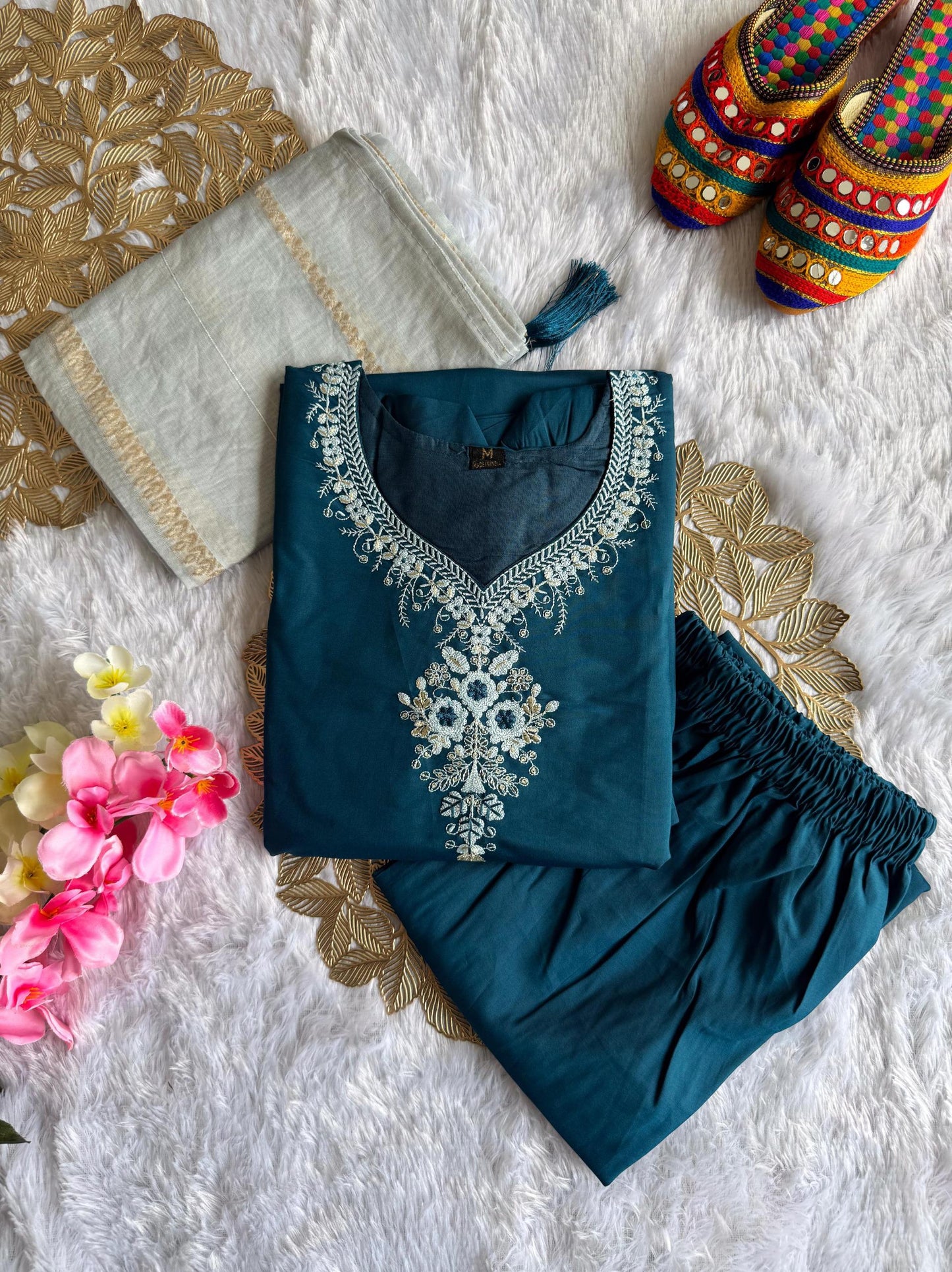 Kayatri New Roman Silk Designer Suit