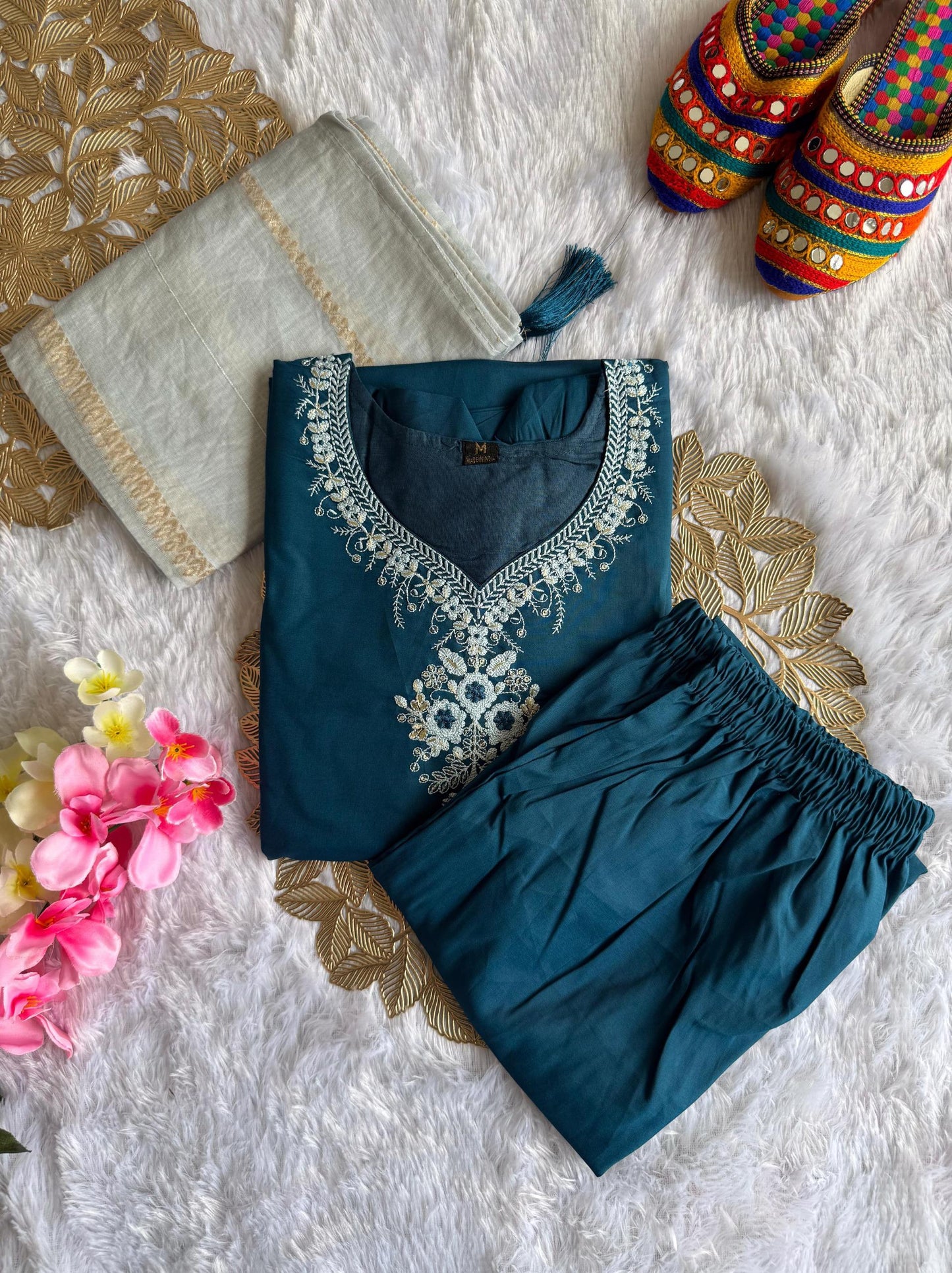 Kayatri New Roman Silk Designer Suit