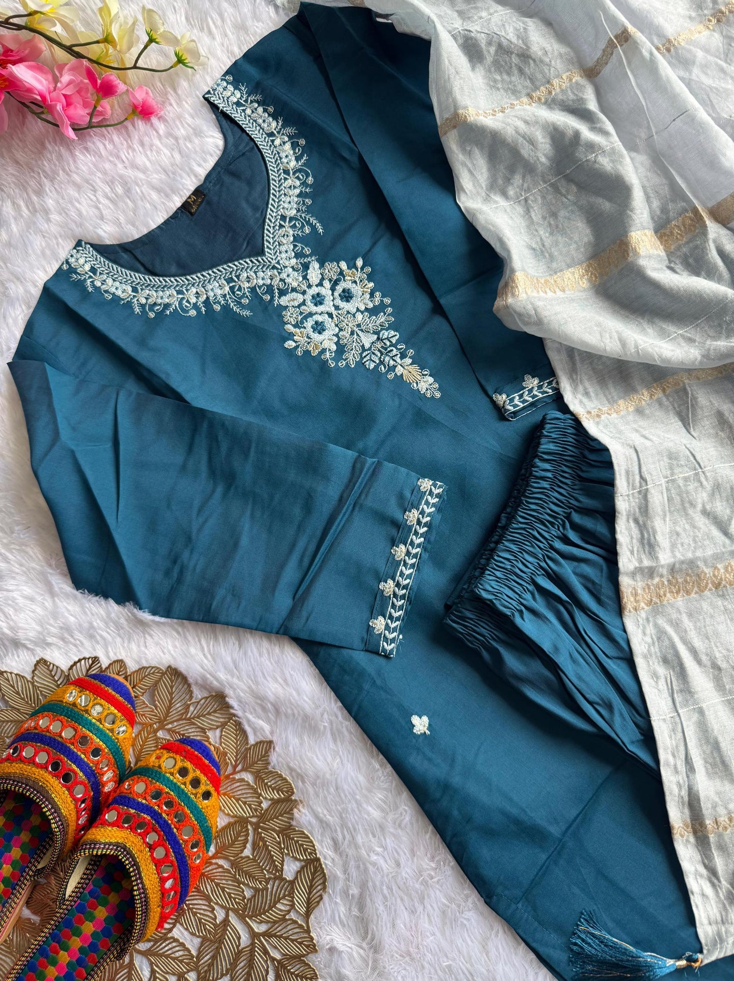 Kayatri New Roman Silk Designer Suit