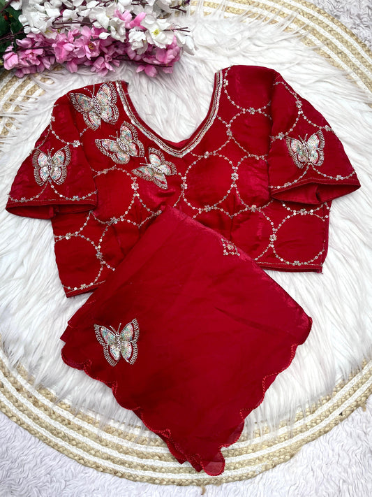 Kayatri New Designer Fandy Sattin Saree