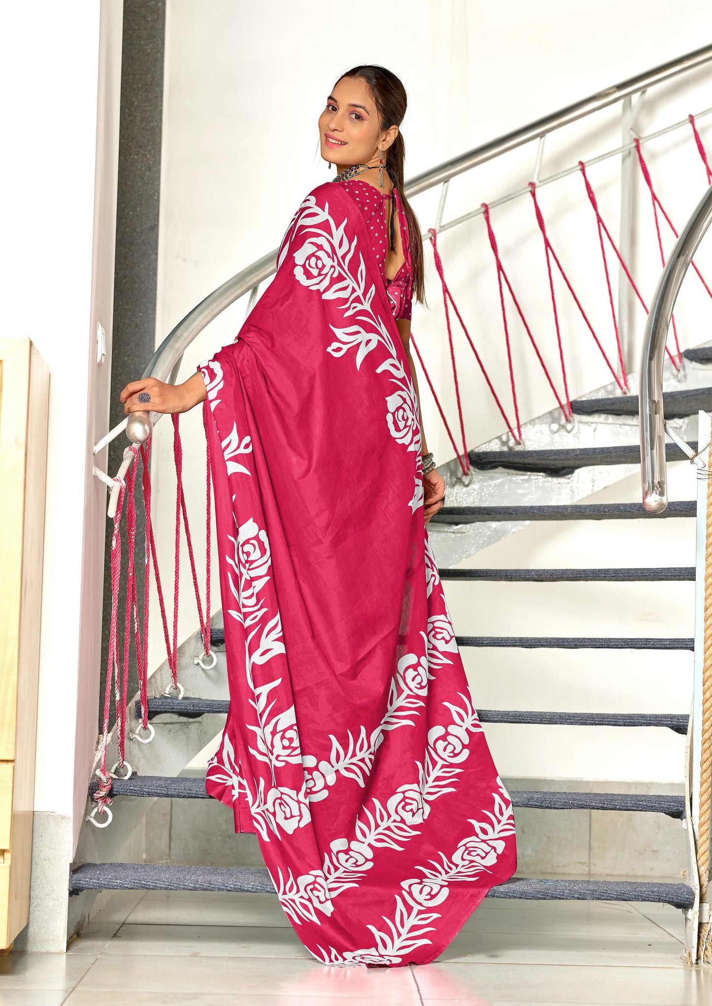 Kayatri New Designer Mulmul Cotton Printed Saree