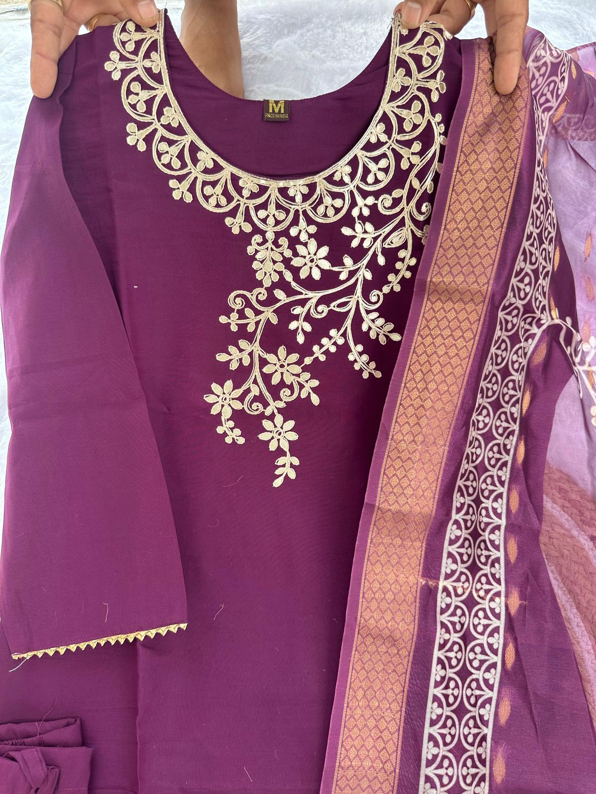 Kayatri New Designer Roman Silk Suit