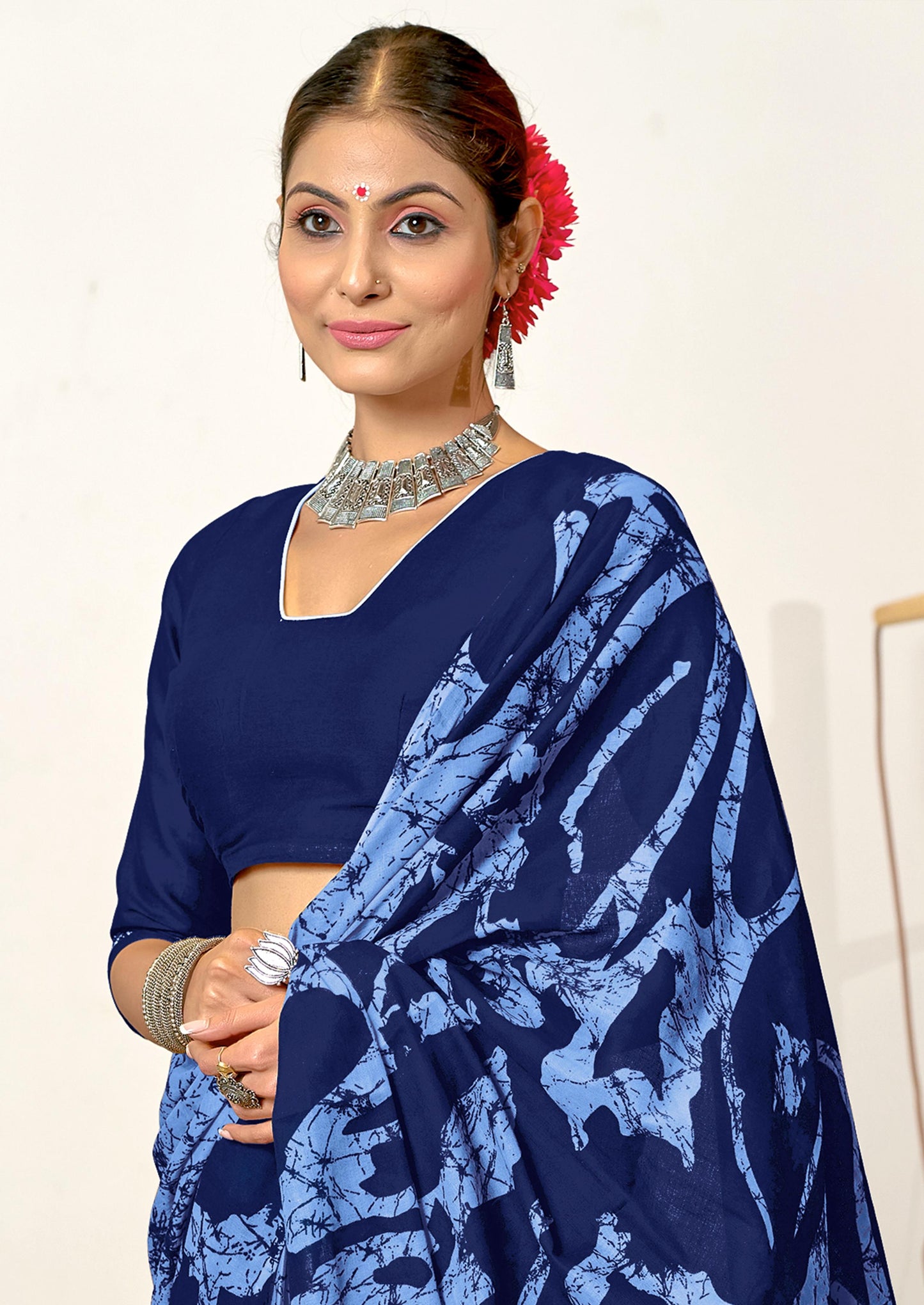 Kayatri New Soft Pure Cotton Printed Saree