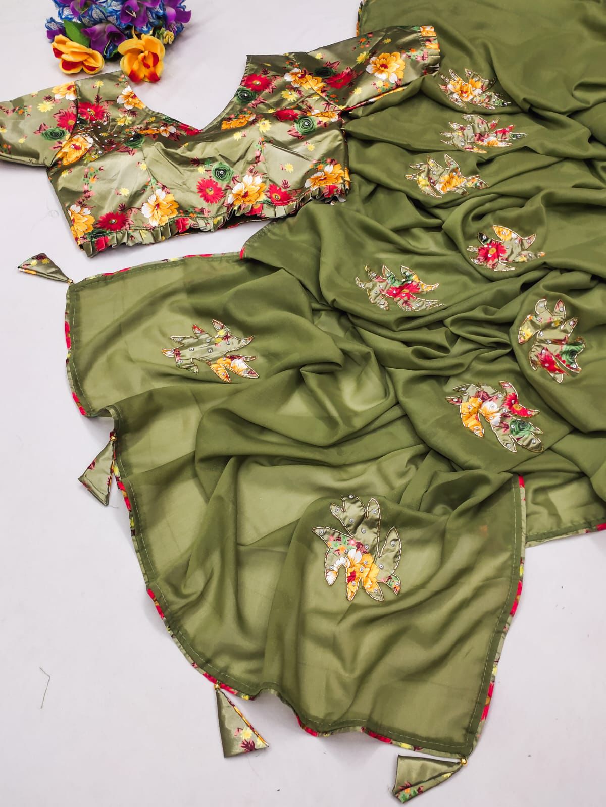 Kayatri New Designer Georgette Digital Print Saree