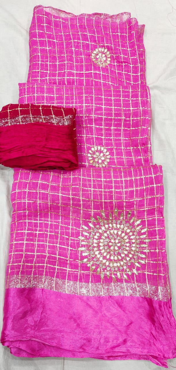 Kayatri New Pure Viscose Georgette Designer Saree