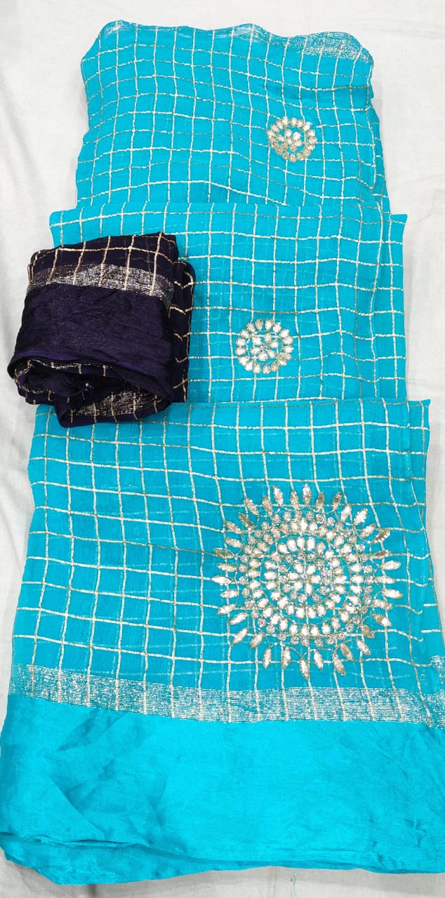 Kayatri New Pure Viscose Georgette Designer Saree