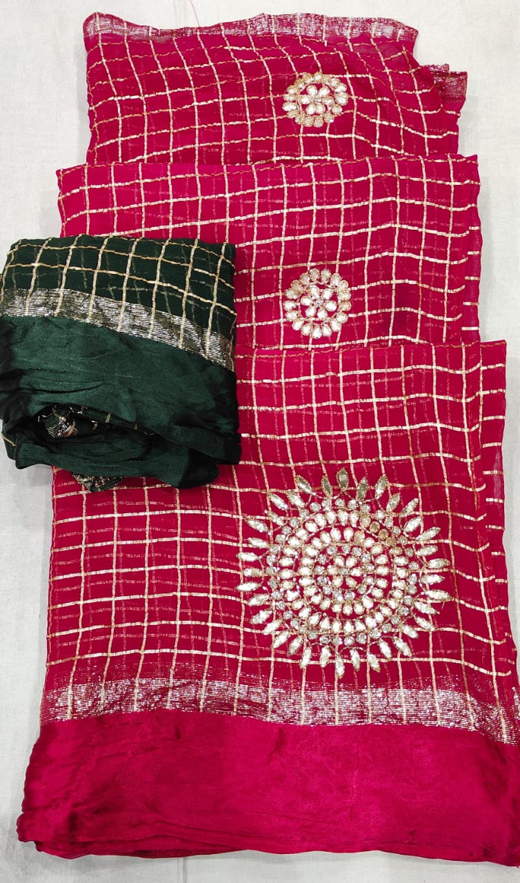 Kayatri New Pure Viscose Georgette Designer Saree