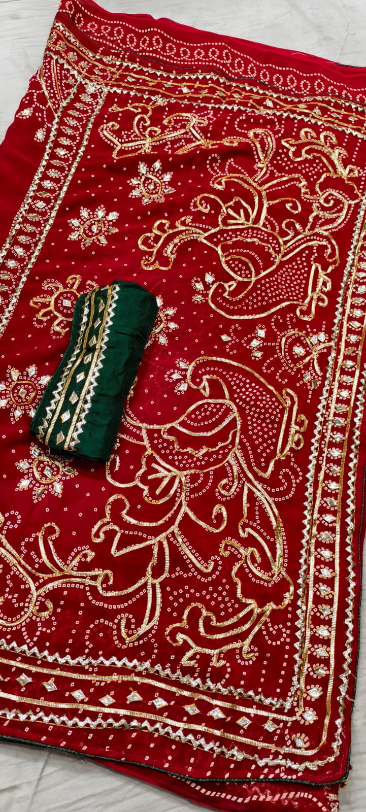 Kayatri New Designer Gotapatti Work Saree