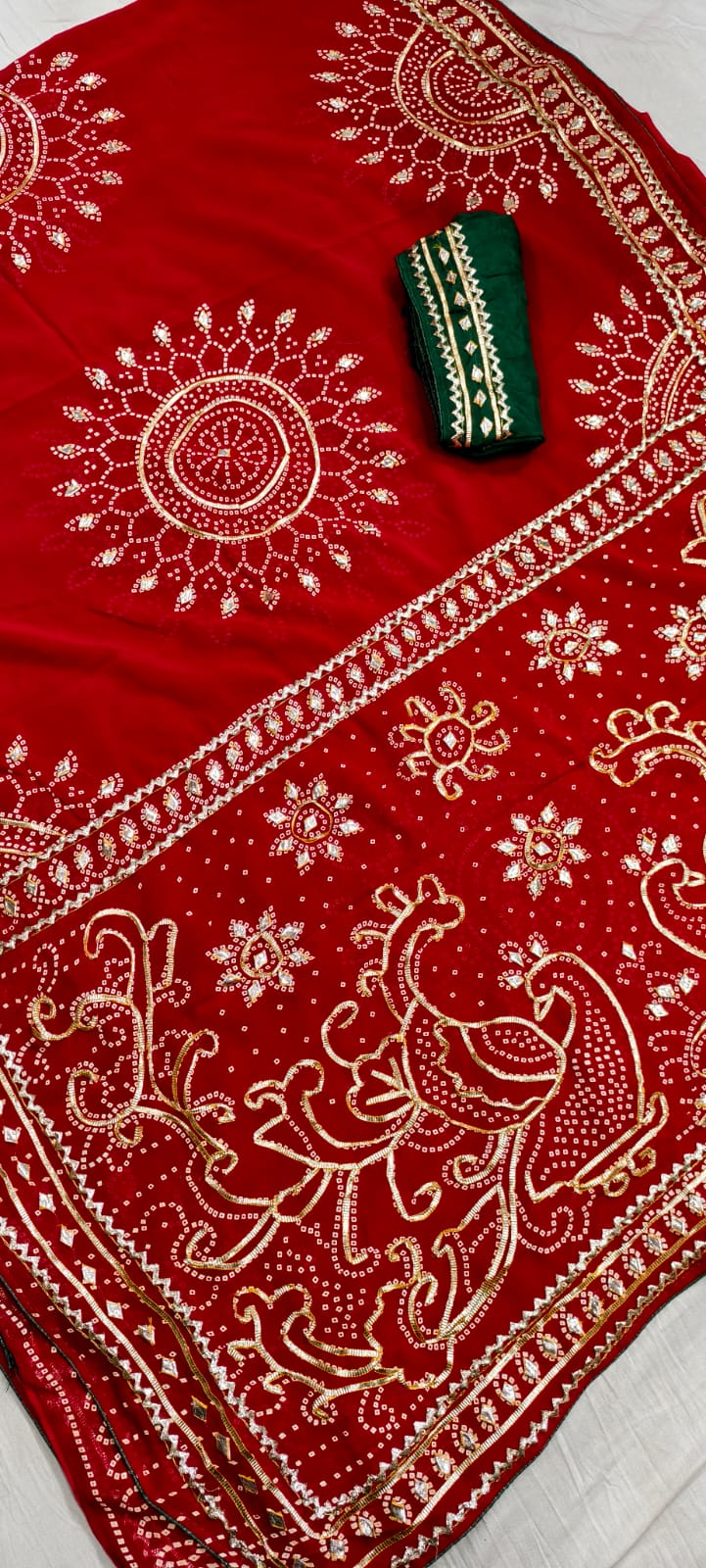 Kayatri New Designer Gotapatti Work Saree