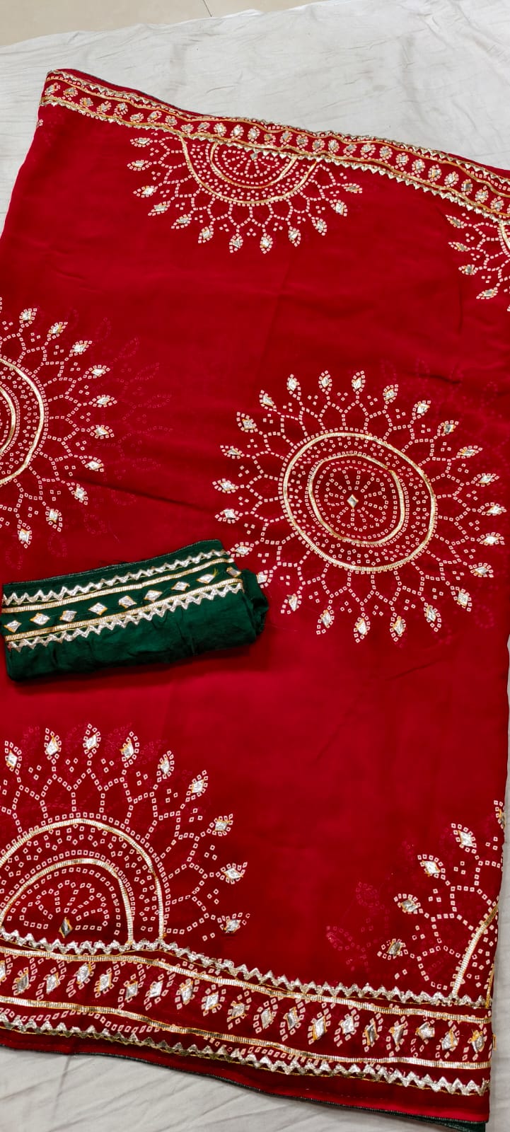 Kayatri New Designer Gotapatti Work Saree