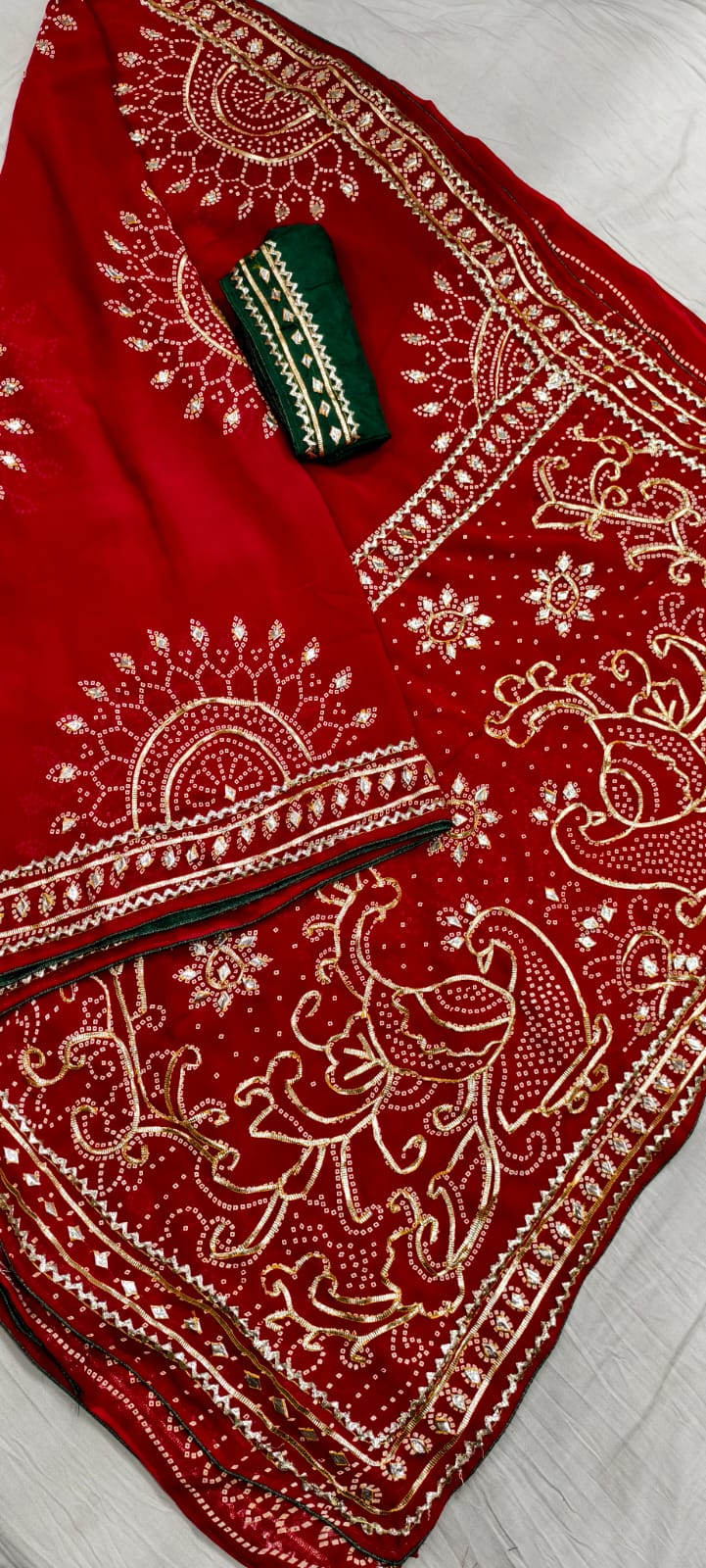 Kayatri New Designer Gotapatti Work Saree
