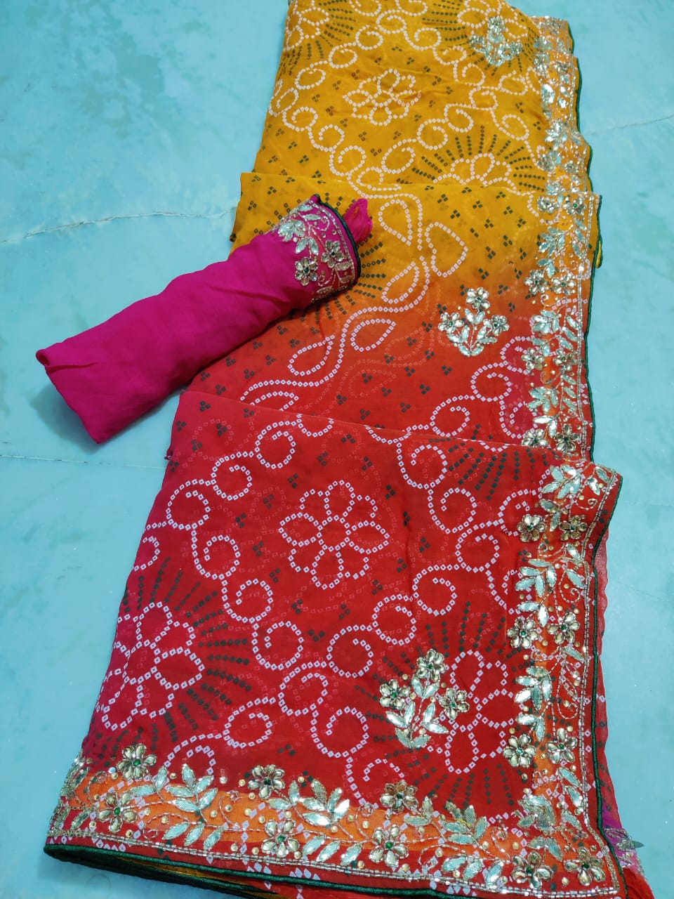 Kayatri New Designer Multi Coloured Saree