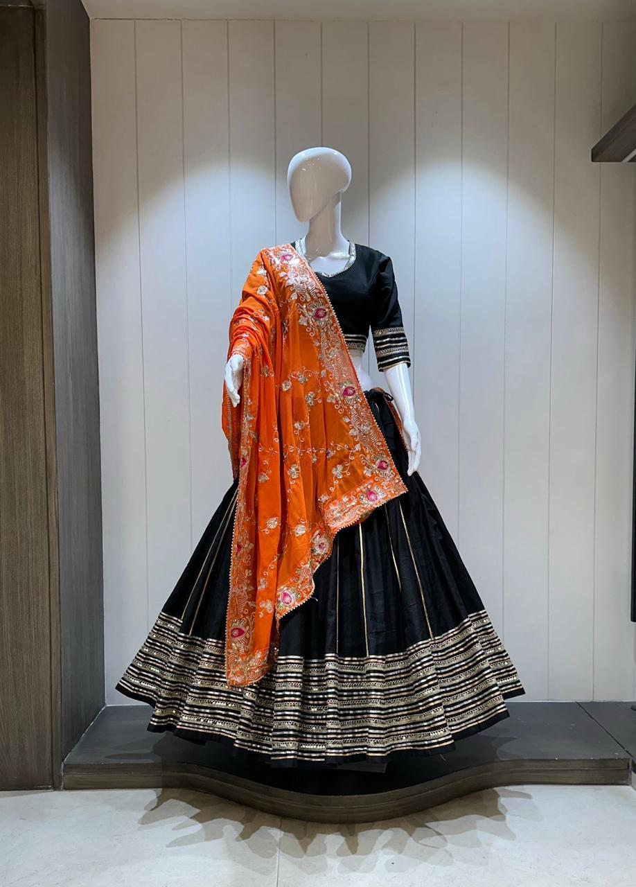 Kayatri New Designer Pure Reyon Cotton Lehenga