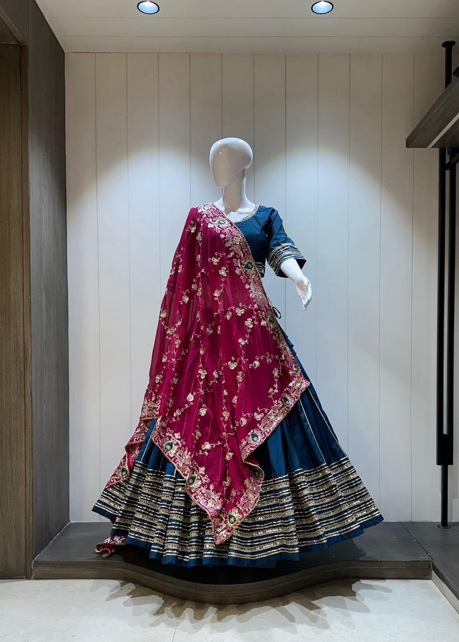 Kayatri New Designer Pure Reyon Cotton Lehenga