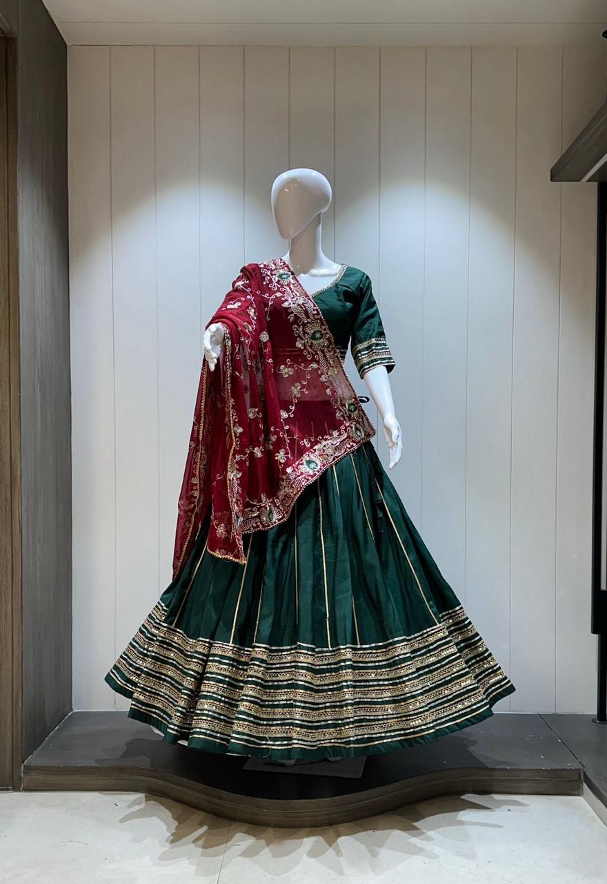 Kayatri New Designer Pure Reyon Cotton Lehenga