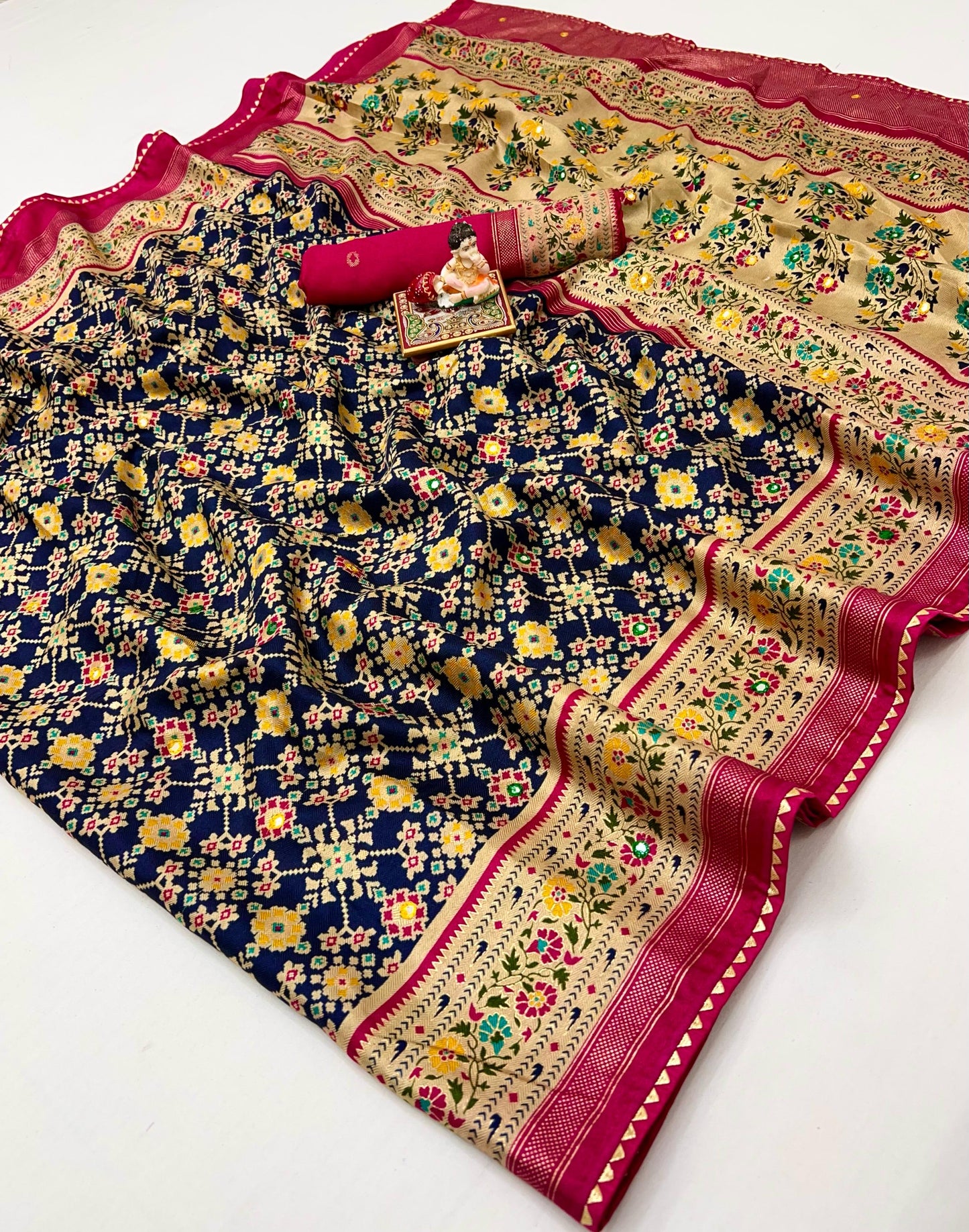 Kayatri New Designer Soft Pashmina Silk Printed Saree