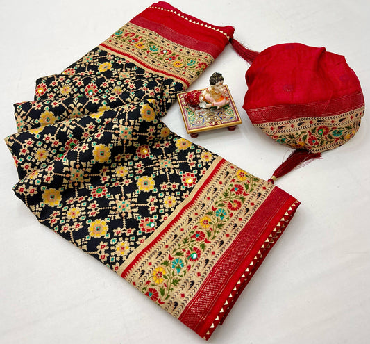 Kayatri New Designer Soft Pashmina Silk Printed Saree